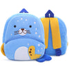 Cute Cartoon Animal School Bags – Plush Backpack for Kindergarten Kids, Boys & Girls - Kidzy Market