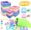 Big Magnetic Blocks Designer Construction Set for Kids