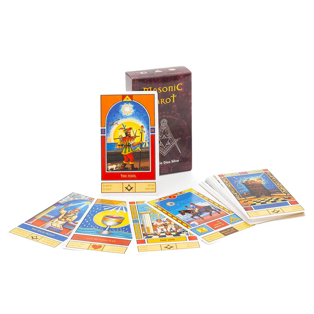 Kitten Tarot Deck - 78 Pieces, Cute Black & White, Beginner-Friendly Fortune Telling & Board Game Kit