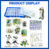 Small Particle Building Blocks DIY Robot Kit – High-Tech STEM Compatible Bricks for Kids 6-12