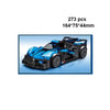 MOC Speed Racing Car Building Blocks Set — Small Studded Sports Car Garage Toy