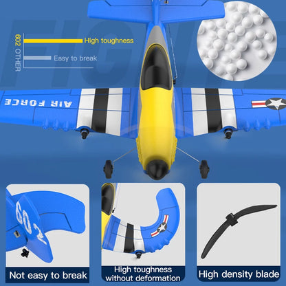 RC Plane KF602 2.4G Remote Control EPP Foam Glider Airplane