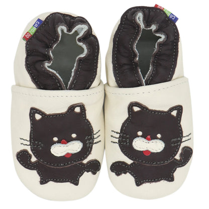 Soft Leather Baby Shoes – First Walkers for Boys & Girls, Skid-Proof Infant Slippers (0-6M to 7-8Y)