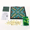 Alphabet Word Game for 2-4 Players – Travel-Friendly English Spelling Board Game with 100 Letter Tiles & 4 Tile Racks