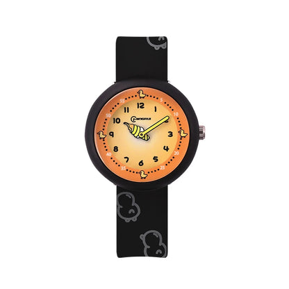 UTHAI CA04 Waterproof Silicone Electronic Quartz Digital Watch for Little Boys and Girls High School Kids