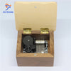 Wooden Music Box Black Sankyo 18-Movement For Alice You Are My Sunshine DIY Birthday Gift Home Decoration
