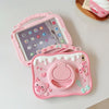 Cute Cartoon Silicone Kids iPad Case with 360° Rotating Stand & Handle — Shockproof Protective Cover — Fits iPad Mini (7.9–8.3 in / 20.1–21.1 cm), iPad & iPad Air (9.7–10.9 in / 24.6–27.7 cm), iPad Pro 11 in (27.