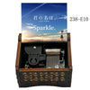Anime Your Name Sparkle Music Box Cute Musical Gift for Friends Fans Family Birthday Party Present