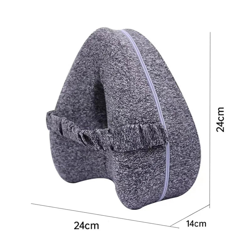 Pregnancy Heart-Shaped Leg Pillow – Memory Cotton Maternity Body Pillow for Edema Relief & Side Sleeping