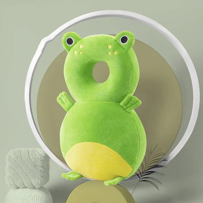 1-3 Year Baby Safety Head Protector – Plush Cartoon Cushion Backpack with Soft PP Cotton for Toddlers