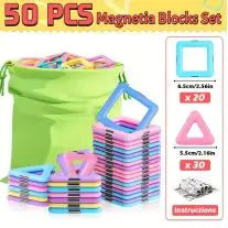 DIY Magnetic Building Blocks Mini and Big Size Construction Set