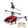 Mini Remote Control Airplane Helicopter – Gesture Sensing with Flashing Lights for Kids