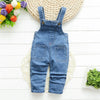 IENENS Toddler Denim Overalls – Soft Baby Jeans Jumpsuit for Boys & Girls (1-4 Years, Spring & Autumn)