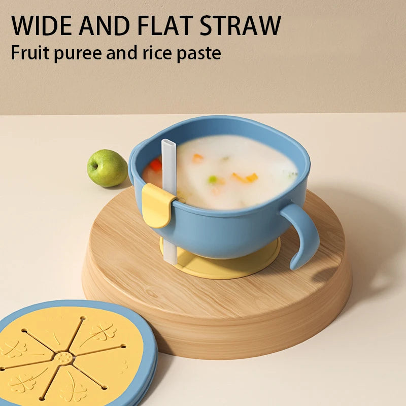 Modabebe 2PCS Baby Sucker Bowl Set – Waterproof Suction Snack Bowl, Kids Tableware, Children’s Dishes, Kitchenware