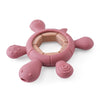 1pc BPA-Free Silicone Turtle Teether - Rodent Shape Baby Gum Pain Relief with Wooden Teether Ring | Infant Sensory Toy Gift