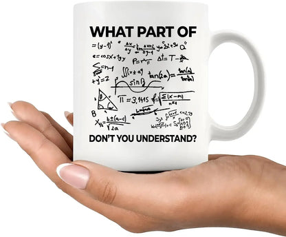 Funny 'What Part of an Engineer's Gift You Don't Understand' Ceramic Coffee Mug — White, 320 ml (11 fl oz) Novelty Gift