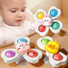 Baby Sucker Spinning Montessori Bath Toy – Rotating Educational Toy for Toddlers