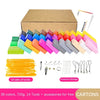 24/36/50 Colors Polymer Clay Set - Fimo DIY Soft Clay Blocks for Molding, Oven-Bake Craft Kit, Montessori Early Education Toy for Kids