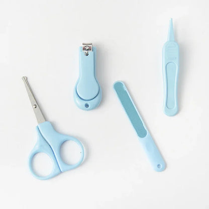 4pcs/set Baby Nail Clipper Set, Children Kids Nail Cutter Scissors, Files Small Nail Trimmer, Baby Nails Care Tools
