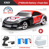WLtoys K969 1:28 Mini RC Racing Car with 4WD and 2.4G Remote Control