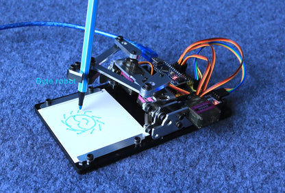 XY Plotter Robot Arm with MG90, APP Drawing Sketchboard Manipulator for Arduino, NANO Programmable DIY Robot Starter Kit