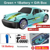 4WD RC Drift Car with LED Lights and 2.4G Remote Control 20km/h Speed