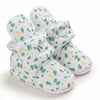 2022 Baby Autumn Winter Boots, Baby Girl Boys Winter Warm Shoes, Solid Fashion Toddler Fuzzy Balls First Walkers Kid Shoes 0-18M