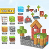 Magnetic Building Blocks Set – Mine World Magic Portal