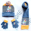 3-8 Years Kids Winter Set – Cars Lightning McQueen Cartoon Scarf, Hat & Gloves 3-Piece Warm Set for Boys & Girls, Perfect Christmas Gift