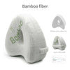 Pregnancy Heart-Shaped Leg Pillow – Memory Cotton Maternity Body Pillow for Edema Relief & Side Sleeping