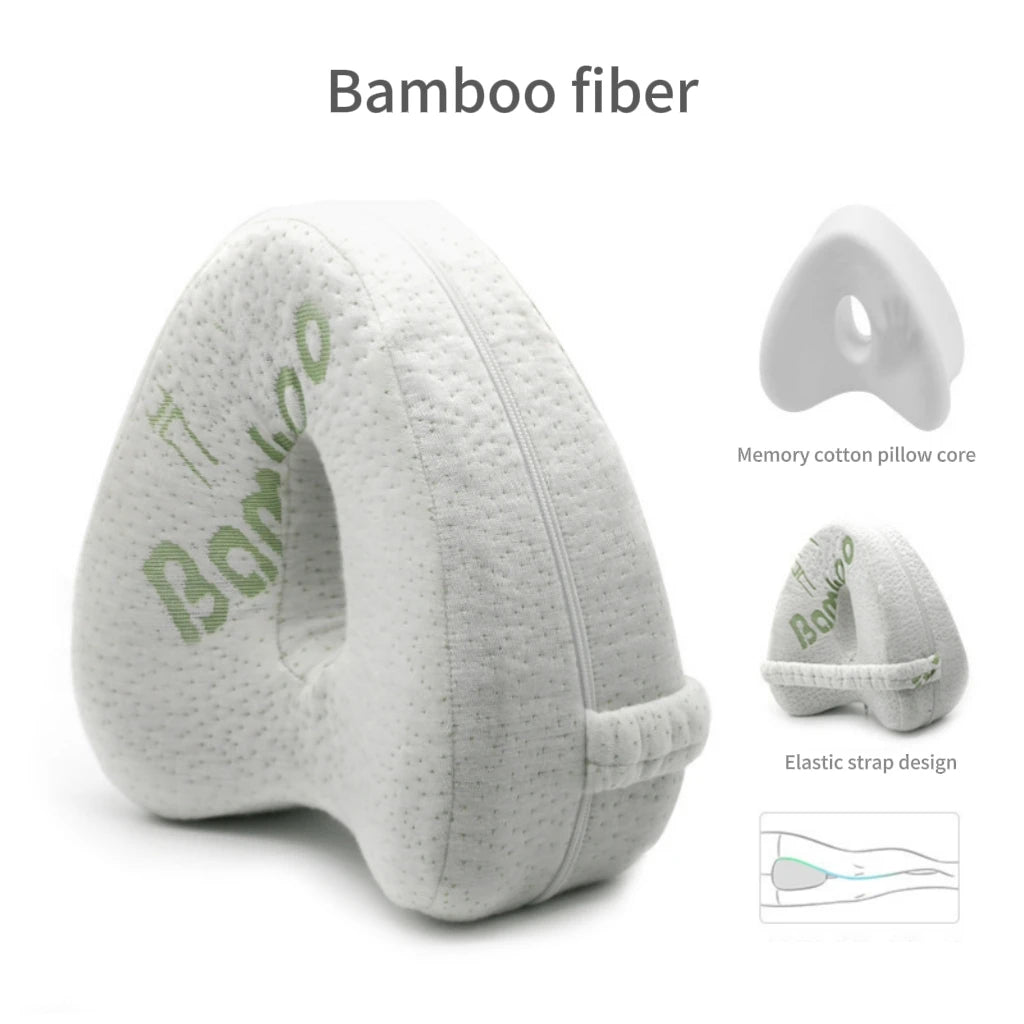 Pregnancy Heart-Shaped Leg Pillow – Memory Cotton Maternity Body Pillow for Edema Relief & Side Sleeping