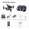 Mini V30 WiFi FPV Drone – Foldable RC Quadcopter with 4K HD Dual Cameras and Obstacle Avoidance