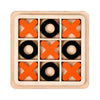 Wooden Tic-Tac-Toe Chess – Three Line OX Puzzle Board, Early Education Table Game Toy for Kids and Children