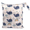 [Sigzagor] Waterproof Wet Dry Bag – Reusable Baby Diaper & Nappy Storage with Two Zippers (36cm x 29cm | 14.2in x 11.4in) - Kidzy Market