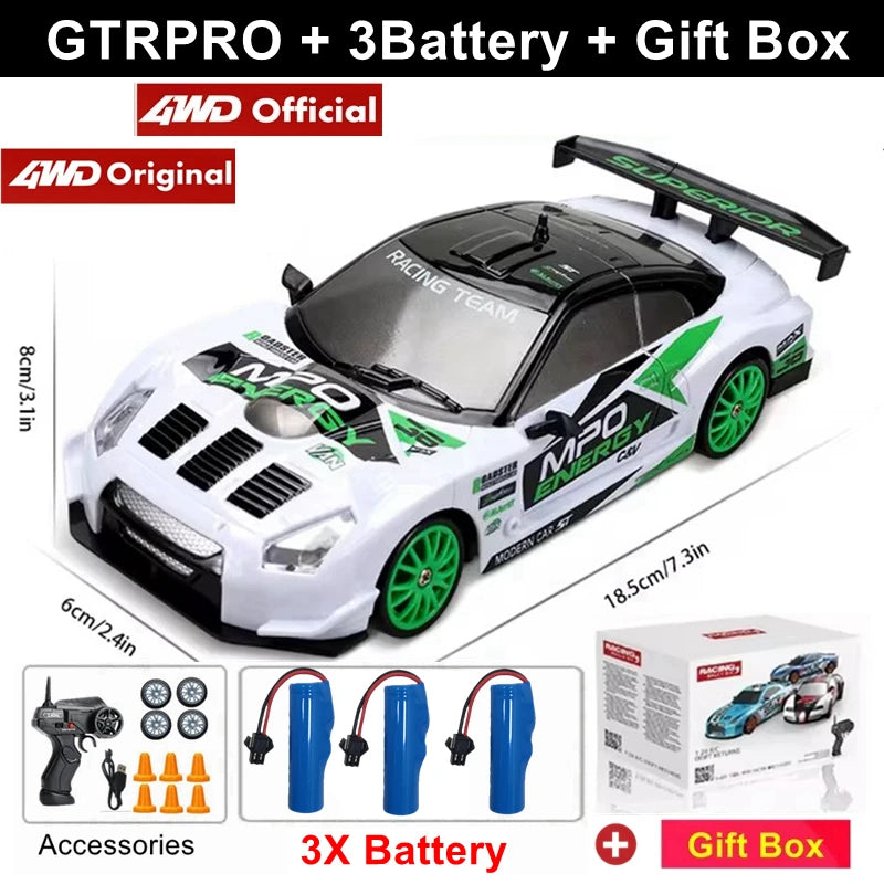 4WD RC Drift Car GTRPRO AE86PRO Model 4x4 Racing RTR Remote Control Truck