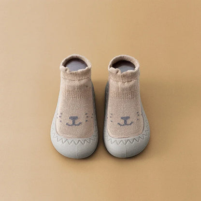 Baby Socks Shoes Infant Color Matching Cute Kids Boys Shoes Soft Soled Child Floor Sneaker Toddler Girls First Walkers