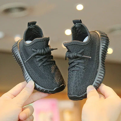 New Kids Fashion Sneakers – Breathable Soft Bottom Casual Shoes for Boys & Girls, Running Tennis Shoes
