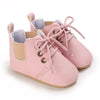 New Baby Shoes Retro Leather Boy Girl Multicolor Toddler Rubber Sole Anti-Slip First Walkers Infant Moccasins