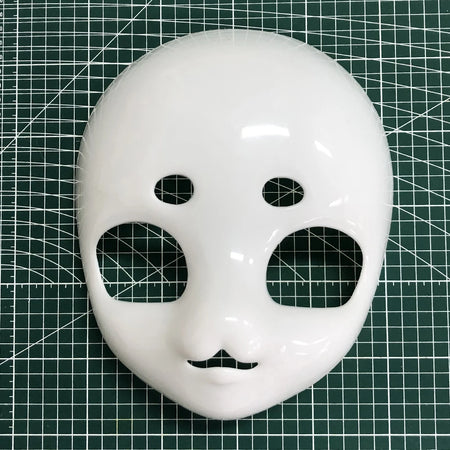 Kigurumi Beast Skull Cosplay Mask - Thick Plastic DIY Fursuit Cat/Animal Head (25.5 x 21.5 x 9.5 cm | 10.0 x 8.5 x 3.7 in)
