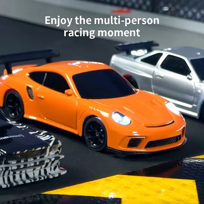 1/43 RC Car 2.4G Mini Remote Control Racing Drift Car with 4WD Off-Road