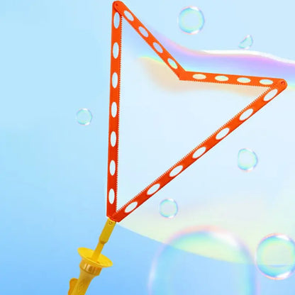 46cm (18.1in) Large Bubble Wand for Kids - Outdoor No-Spill Bubble Stick Toy