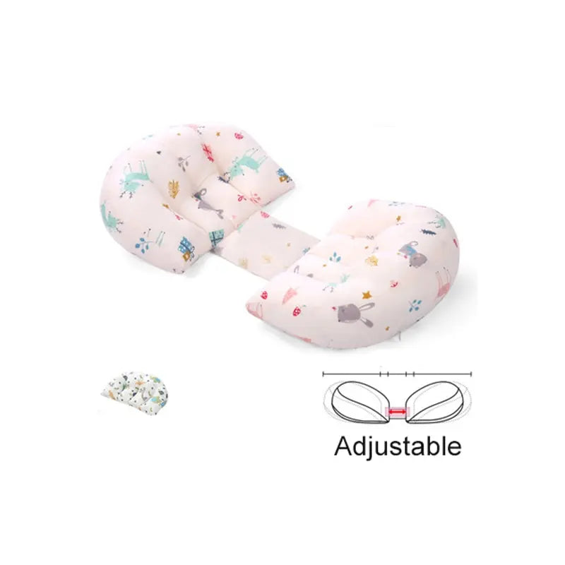 New Cotton Waist Maternity Pillow for Pregnant Women, U-Shaped Full Body Pregnancy Pillow, Pregnancy Cushion Pad