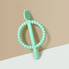 Silicone Baby Teething Bracelet Chewable Teether Toothbrush for Infants Nursing Gift