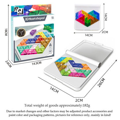 Puzzle Toys, Logical Thinking Training, Fun Tabletop Games, Multiple Shapes & Colors, Advanced Level Gifts for Boys and Girls