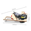 DIY Obstacle Avoidance Car Robot Kit - Technology Science Experiment Toy for Elementary Students, Gift Idea