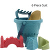 Beach Castle Bucket Sand Play Set With Scoop — Summer Sand Toy For Kids