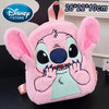 Disney Plush Backpack – Blue Stitch Large Capacity Cartoon School Bag for Kids