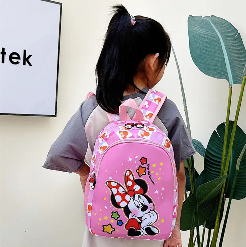 Disney Minnie Mouse Children Backpack – Cartoon Kindergarten School Bag for Girls - Kidzy Market