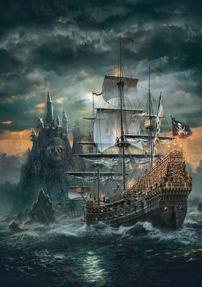 Adult Jigsaw Puzzle 1000 Pieces, Landscape Animation Paper Puzzle, Decorative Painting, Brain Exercise Toy