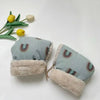 Kids Winter Handlebar Muffs Thick Warm Gloves for Toddlers 1-3 Years Unisex Stroller & Bike Mittens